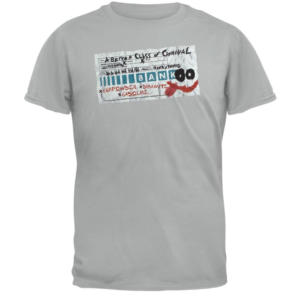 Batman - Substantial Withdrawal T-Shirt Men's T-Shirts Batman SM Grey