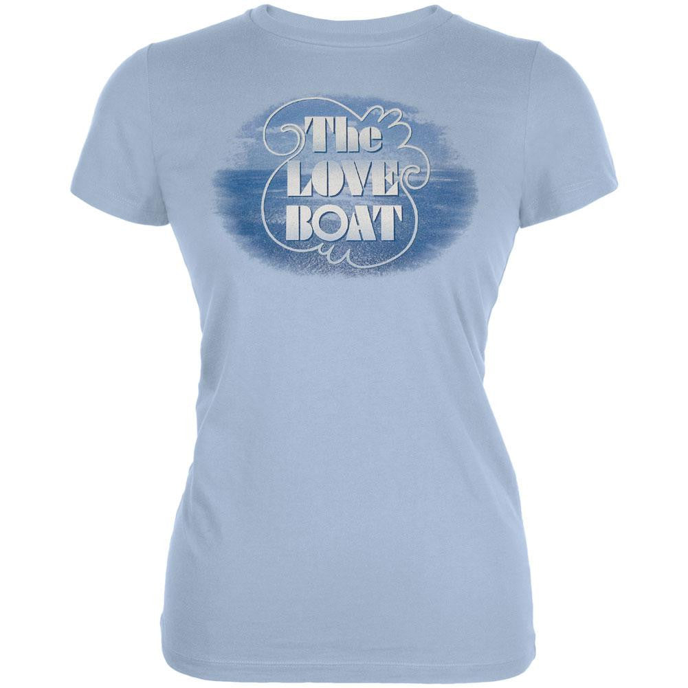 Love Boat - Logo Juniors T-Shirt Juniors T-Shirts Love Boat SM Blue