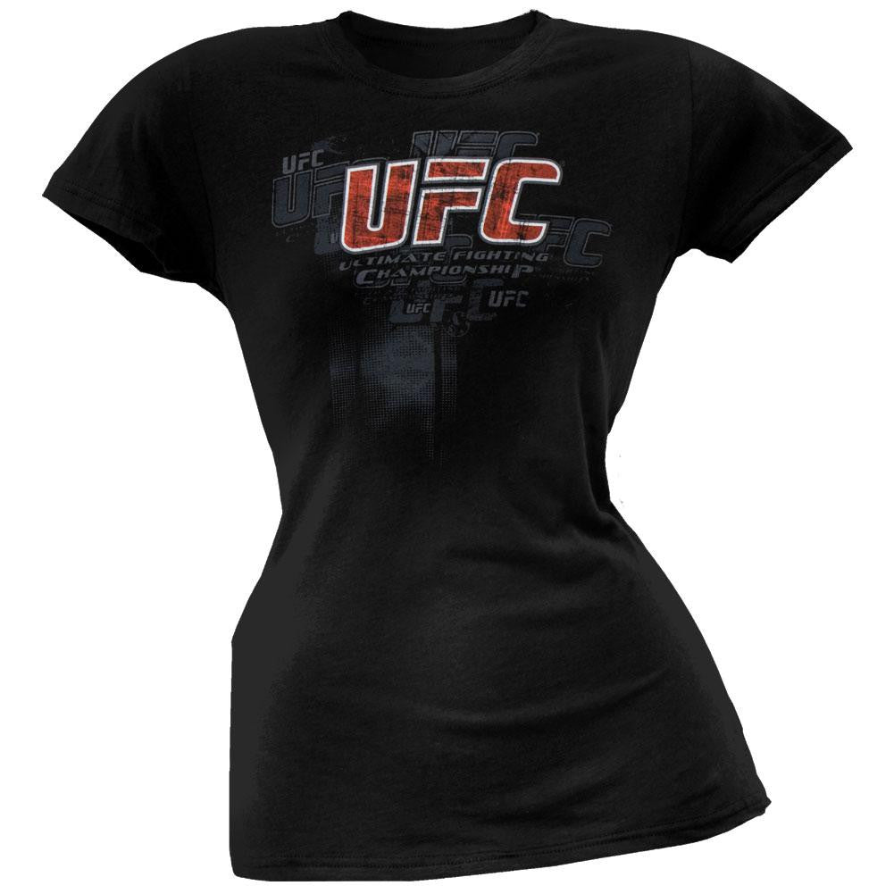 UFC - Logo Juniors T-Shirt Juniors T-Shirts MMA XL Black