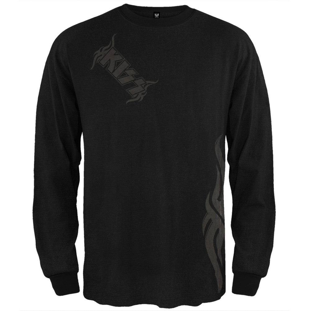 Kiss - Tribe Long Sleeve Thermal Men's Thermals Kiss SM Black