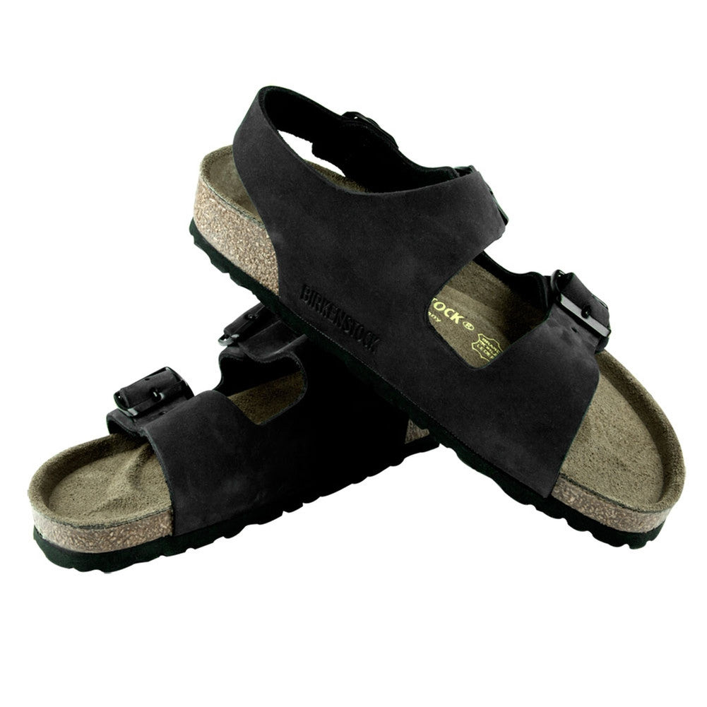 Birkenstock Milano - Charcoal Sandals & Flip-Flops Birkenstock 35 Dark Blue