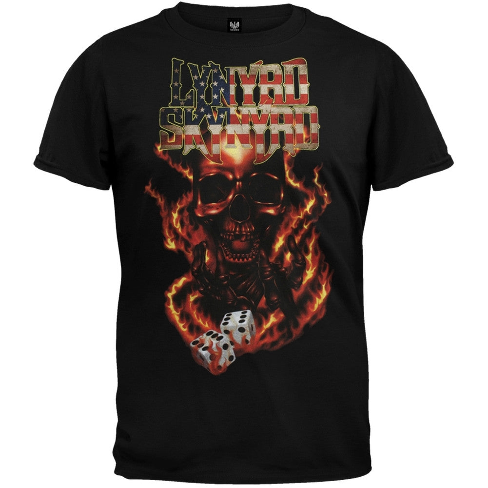 Lynyrd Skynyrd - Let's Play T-Shirt Men's T-Shirts Lynyrd Skynyrd SM Black