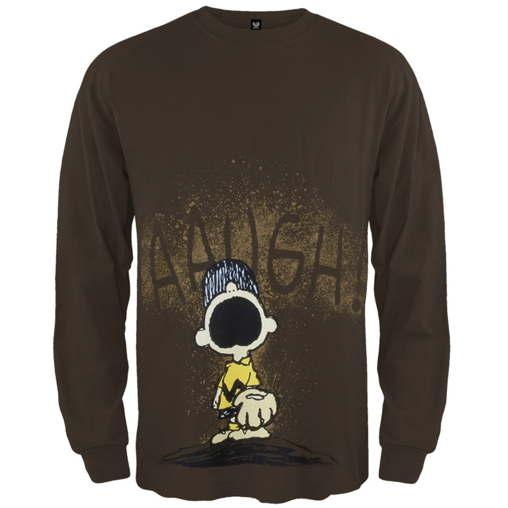 Peanuts - Augh Band Long Sleeve Men's Long Sleeves Peanuts