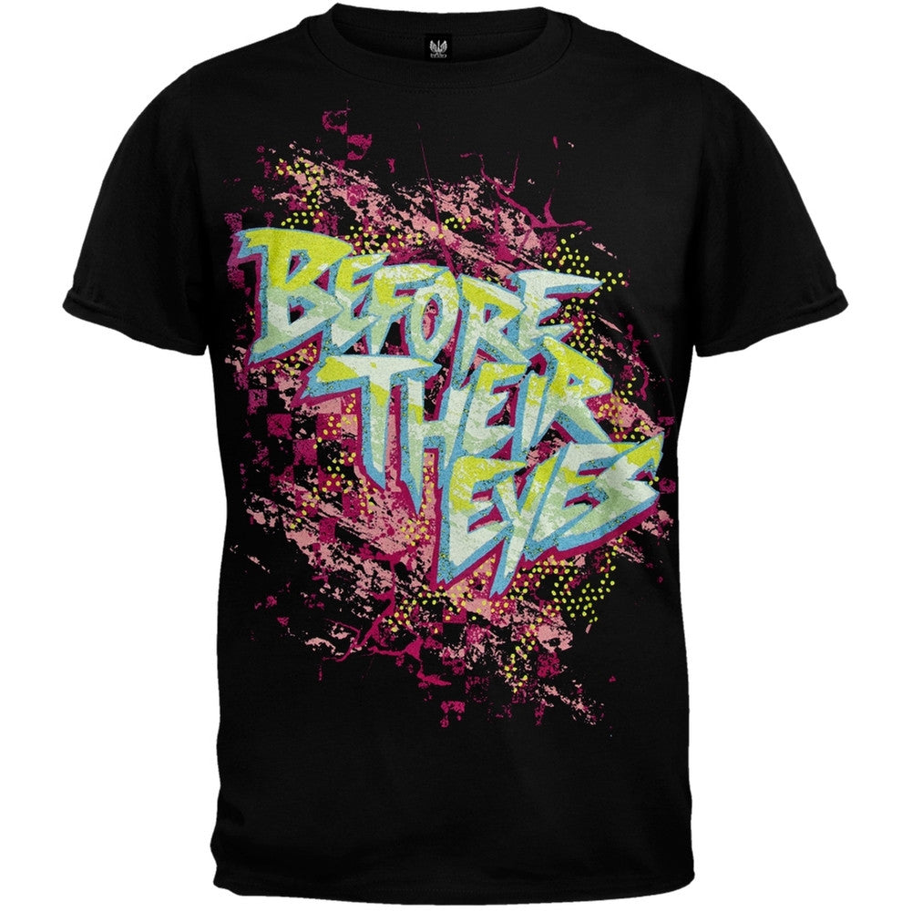 Before Their Eyes - New Wave Logo T-Shirt Men's T-Shirts Before Their Eyes 2XL Black