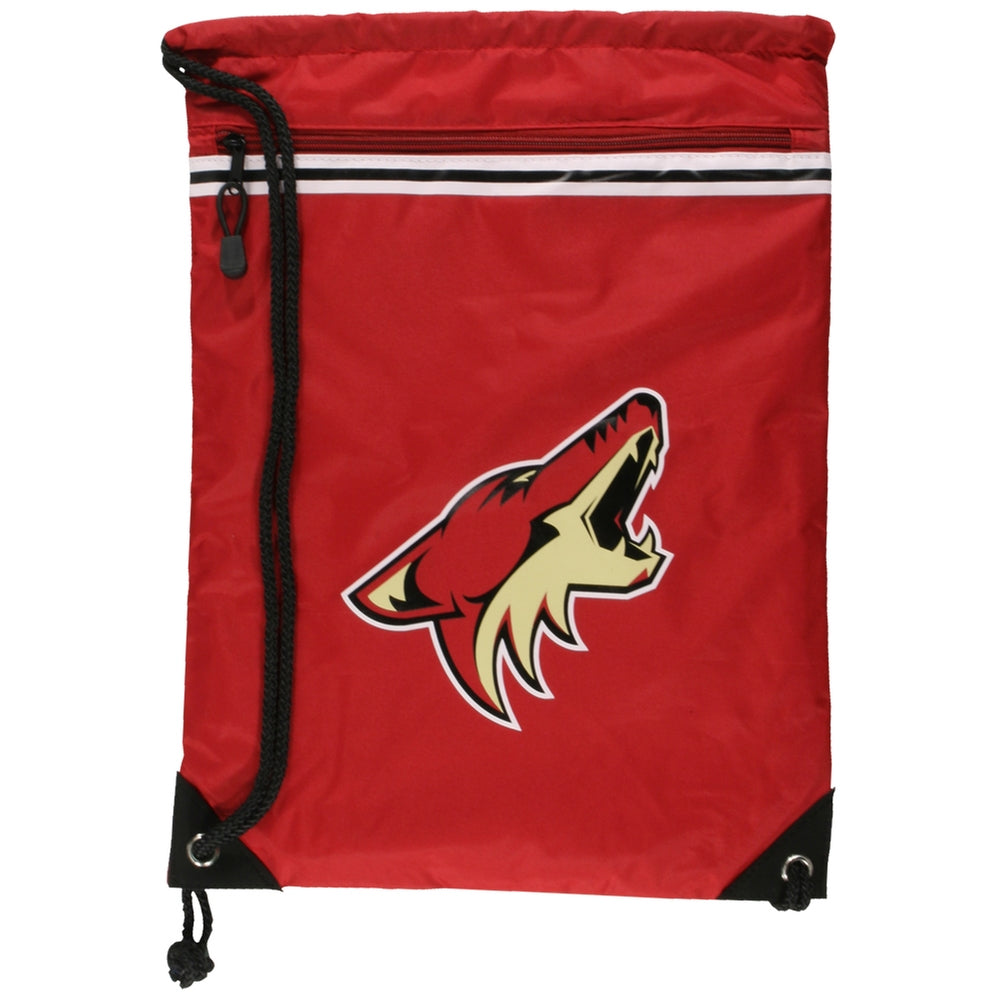 Phoenix Coyotes - Logo Nylon Backsack Backsacks Old Glory OS Red