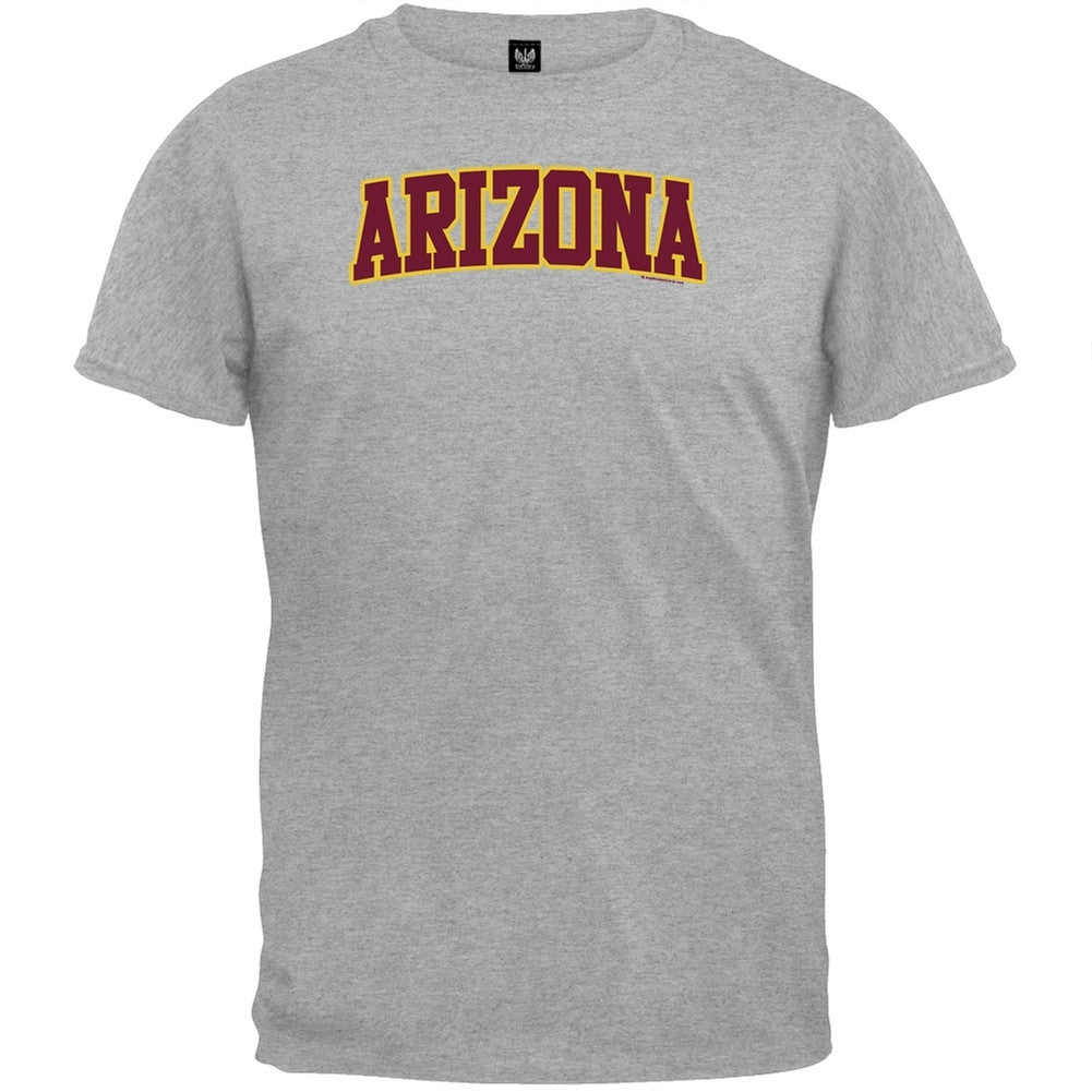 Arizona T-Shirt Men's T-Shirts Old Glory 2XL Grey
