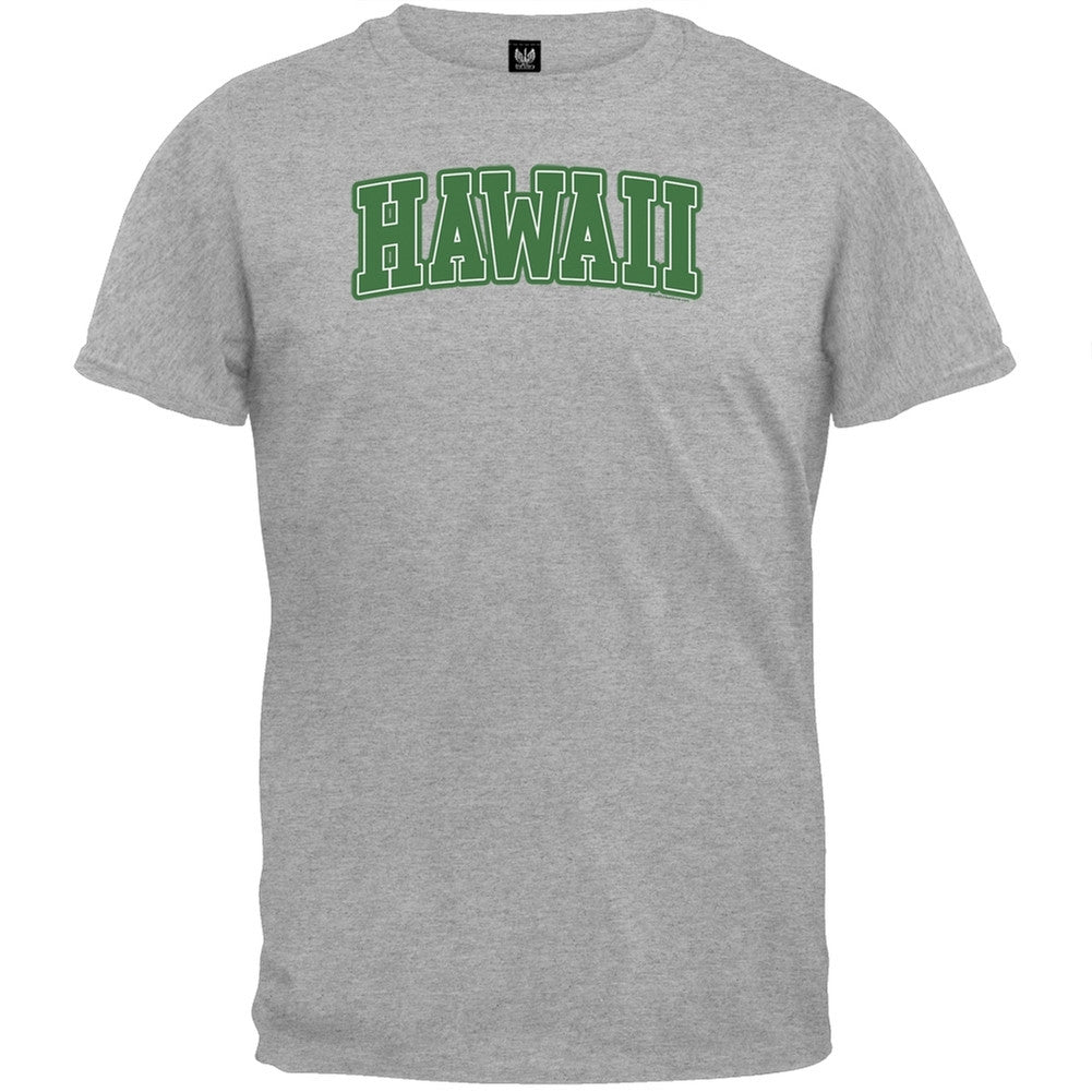 Hawaii T-Shirt Men's T-Shirts Old Glory 2XL Grey