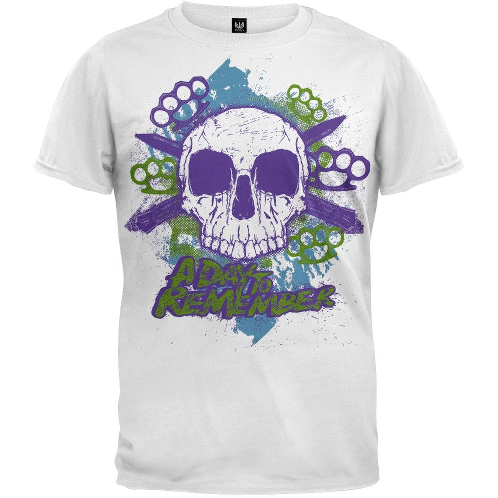 A Day To Remember - Beatdown T-Shirt Men's T-Shirts A Day To Remember SM White