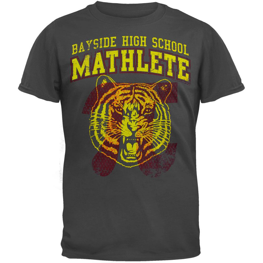 Saved By The Bell - Mathlete T-Shirt Men's T-Shirts Saved by the Bell LG Grey