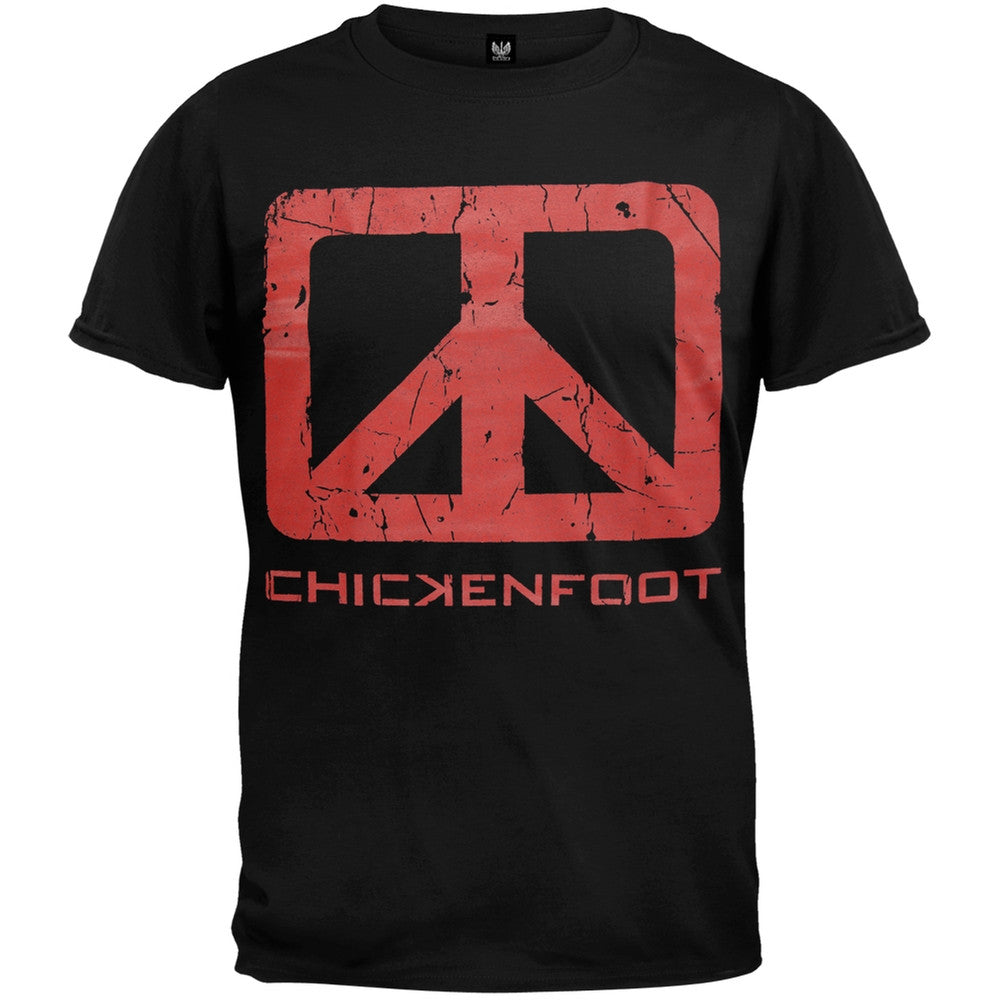 Chickenfoot - Down the Drain T-Shirt Men's T-Shirts Chickenfoot SM Black