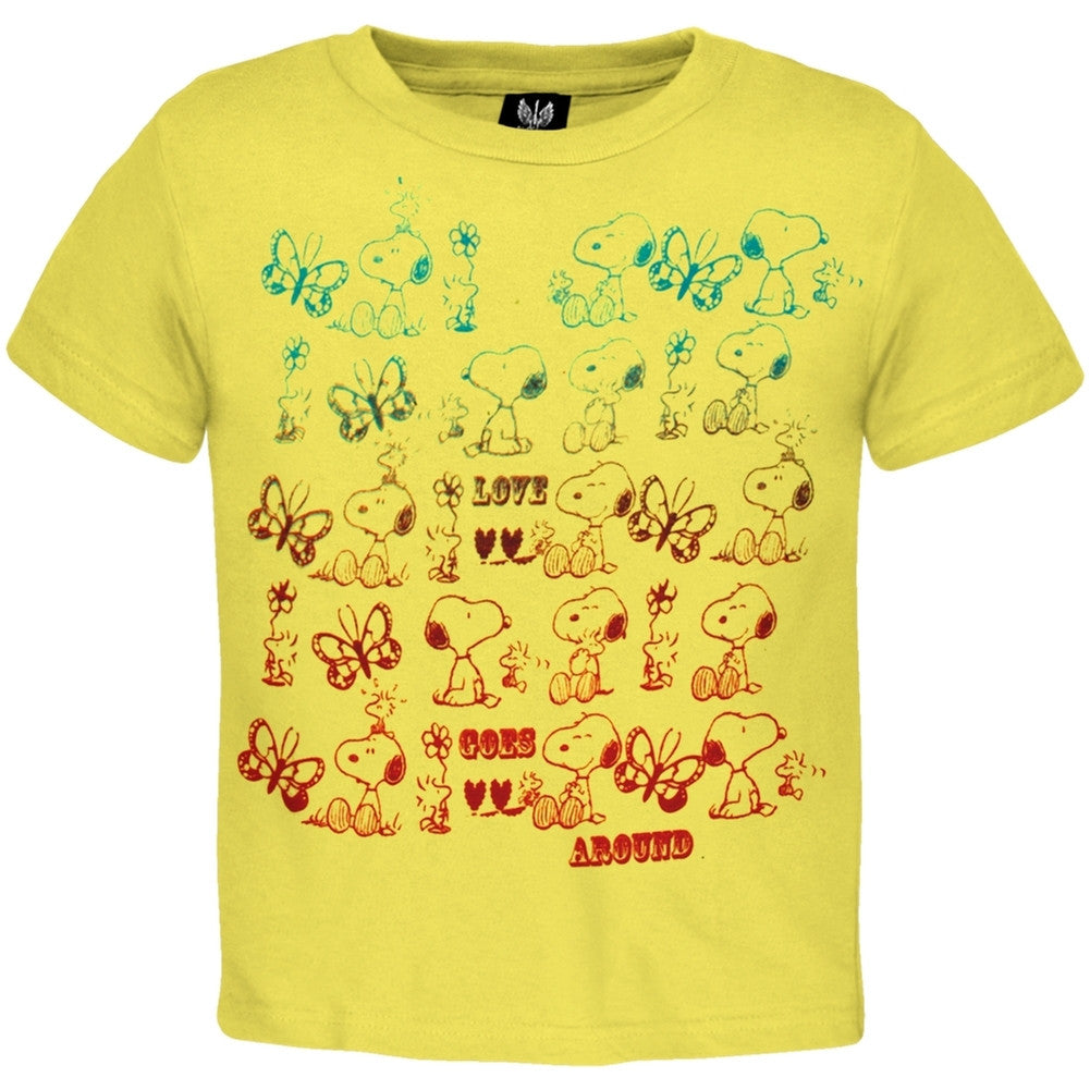 Peanuts - Love Goes Around Infant T-Shirt Infant T-Shirts Peanuts