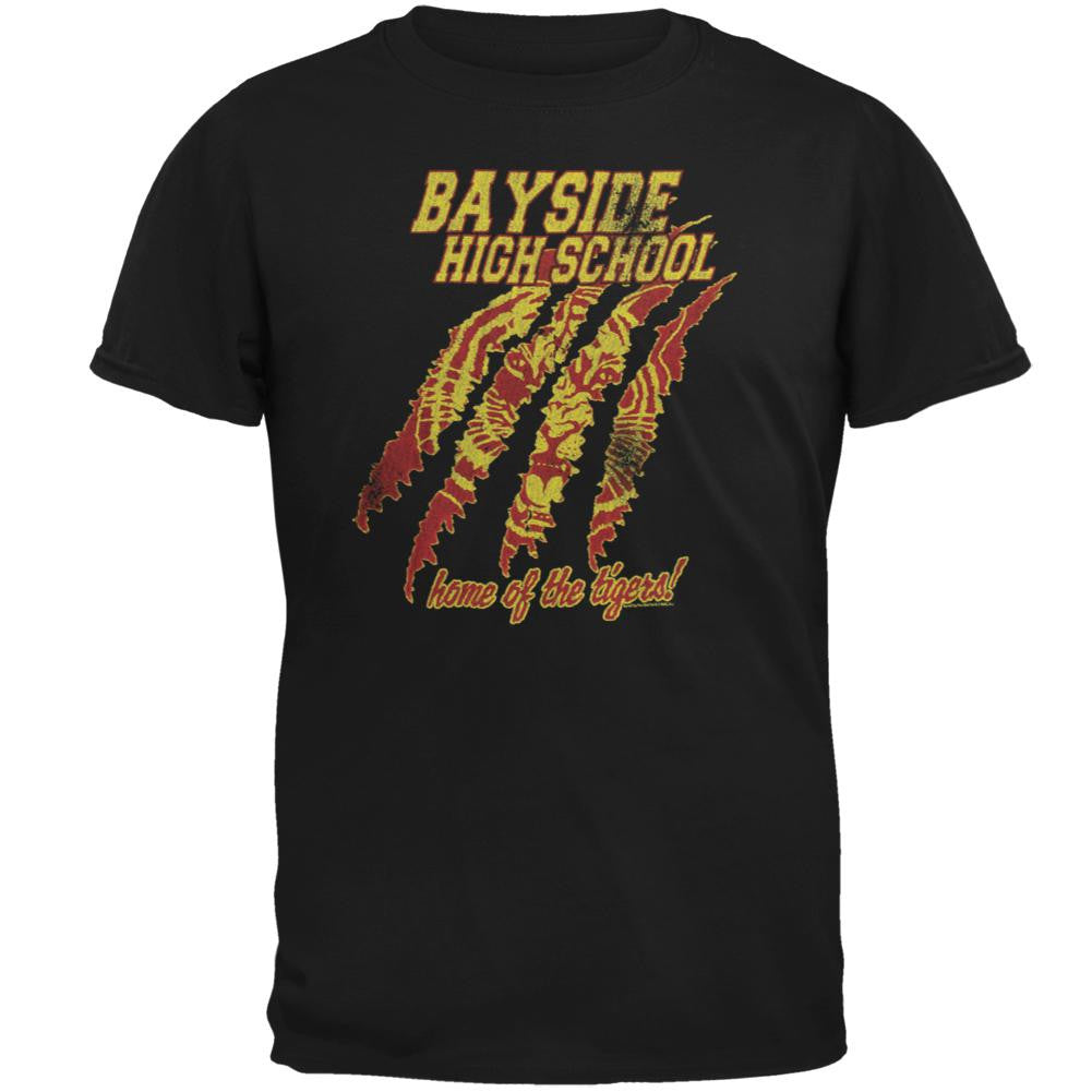 Saved By The Bell - Home Of The Tigers T-Shirt Men's T-Shirts Saved by the Bell SM Black