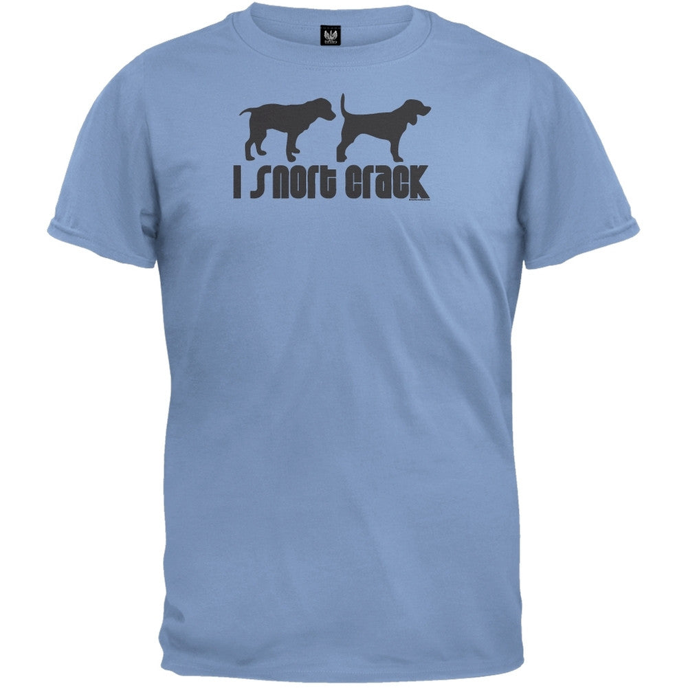 I Snort Crack T-Shirt Men's T-Shirts Old Glory