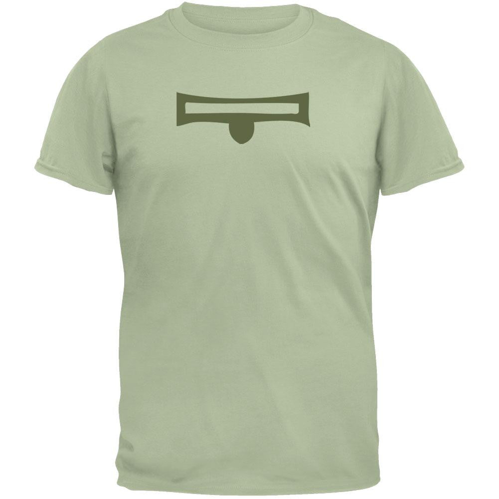 Libra Symbol T-Shirt Men's T-Shirts Old Glory 2XL Green