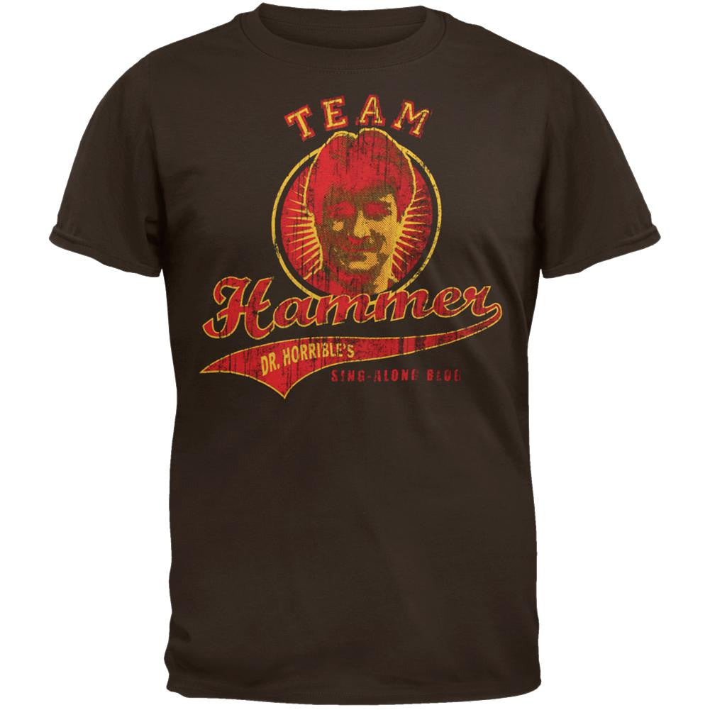 Dr. Horrible - Team Hammer T-Shirt Men's T-Shirts Dr. Horrible