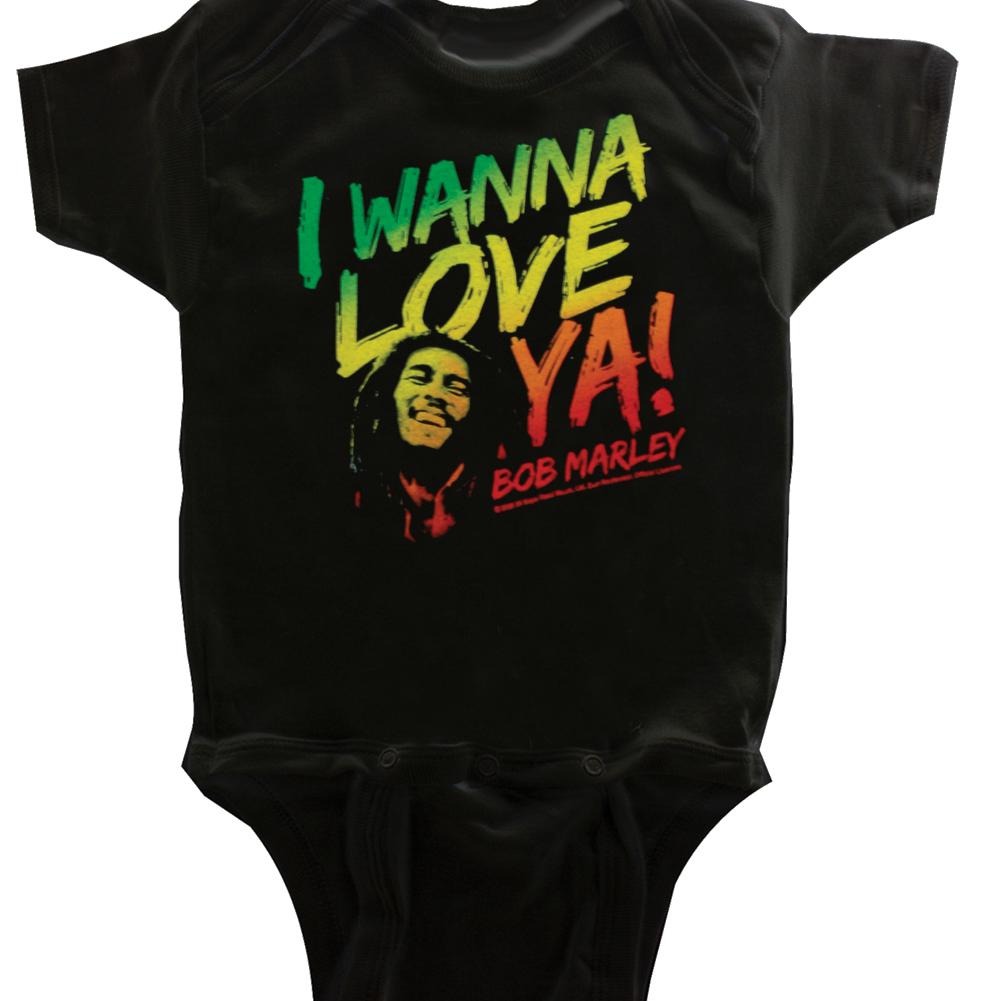 Bob Marley - Love Ya Baby One Piece Baby One Piece Bob Marley