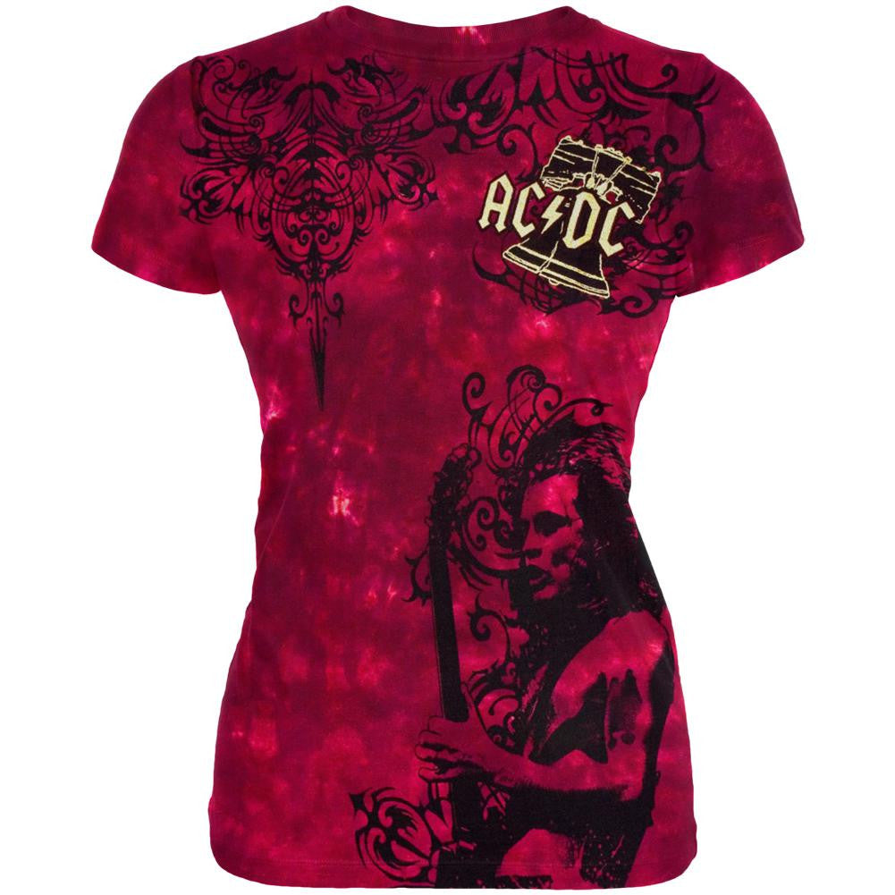 AC/DC - Problem Child Juniors T-Shirt Juniors T-Shirts AC/DC SM Maroon