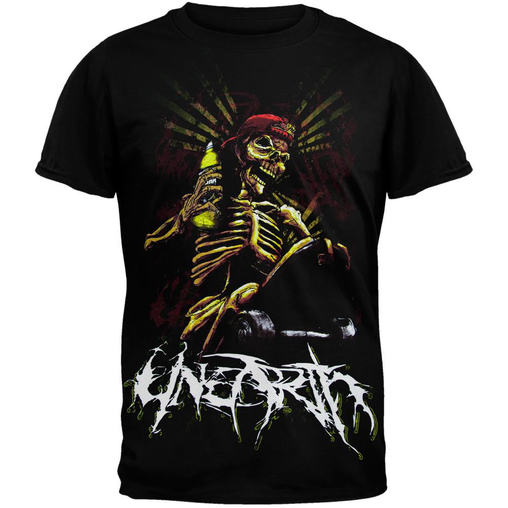 Unearth - Skate Rage T-Shirt Men's T-Shirts Unearth XL Black