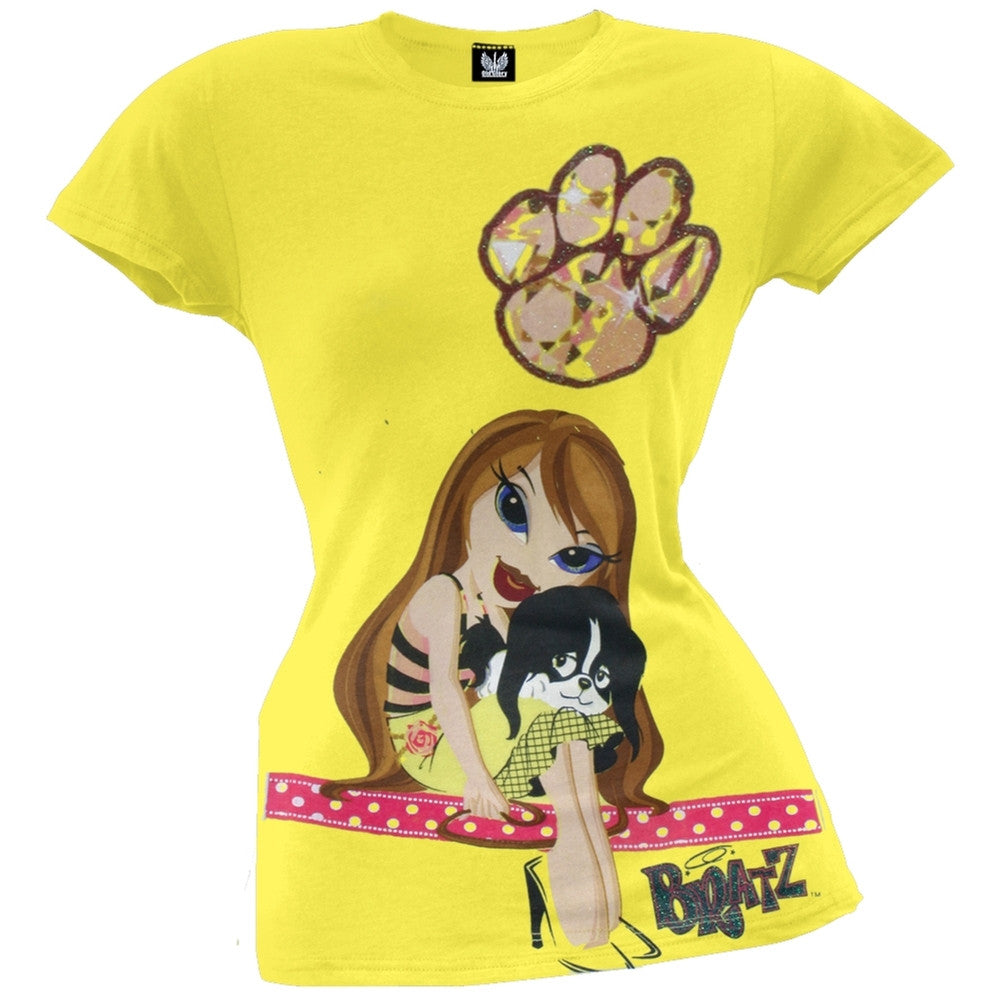 Bratz - Pampered Pups Juvy Girls T-Shirt Juvenile T-Shirts Bratz