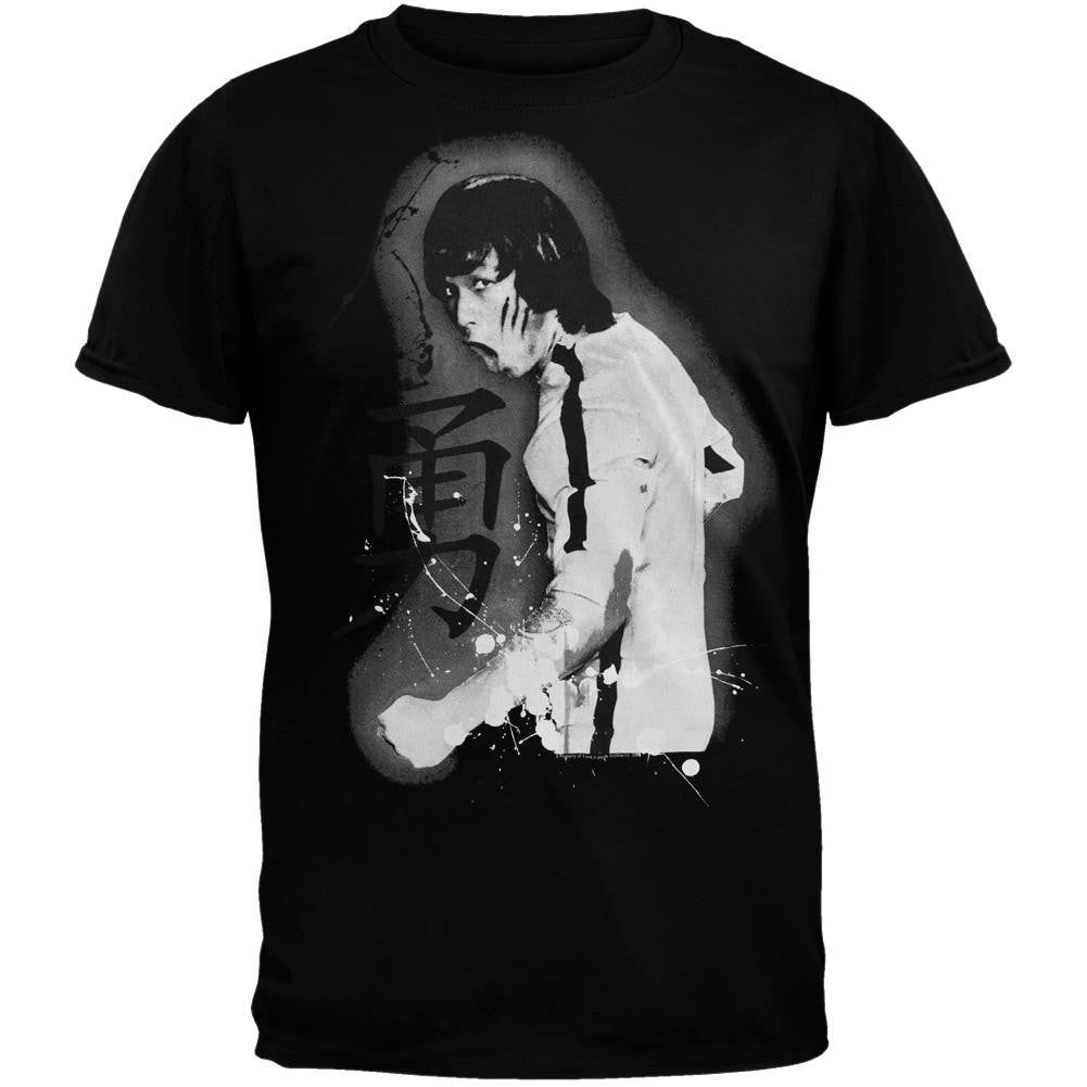 Bruce Lee - Scratch Face Soft T-Shirt Men's T-Shirts Bruce Lee 2XL Black