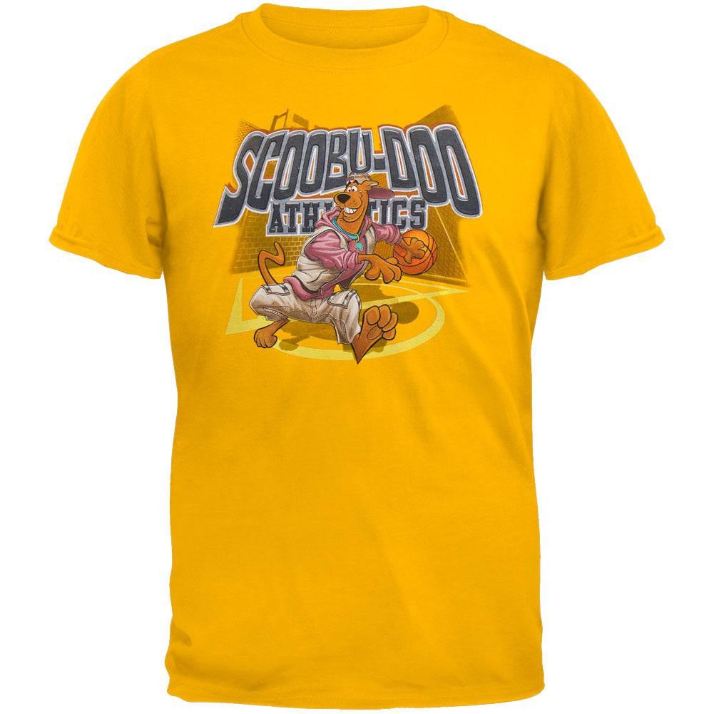 Scooby-Doo - Athletics - Youth T-Shirt Youth T-Shirts Scooby Doo LG Yellow