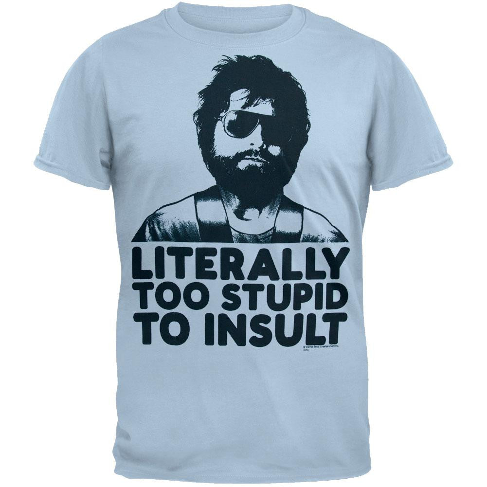 The Hangover - Too Stupid T-Shirt Men's T-Shirts The Hangover 2XL Blue