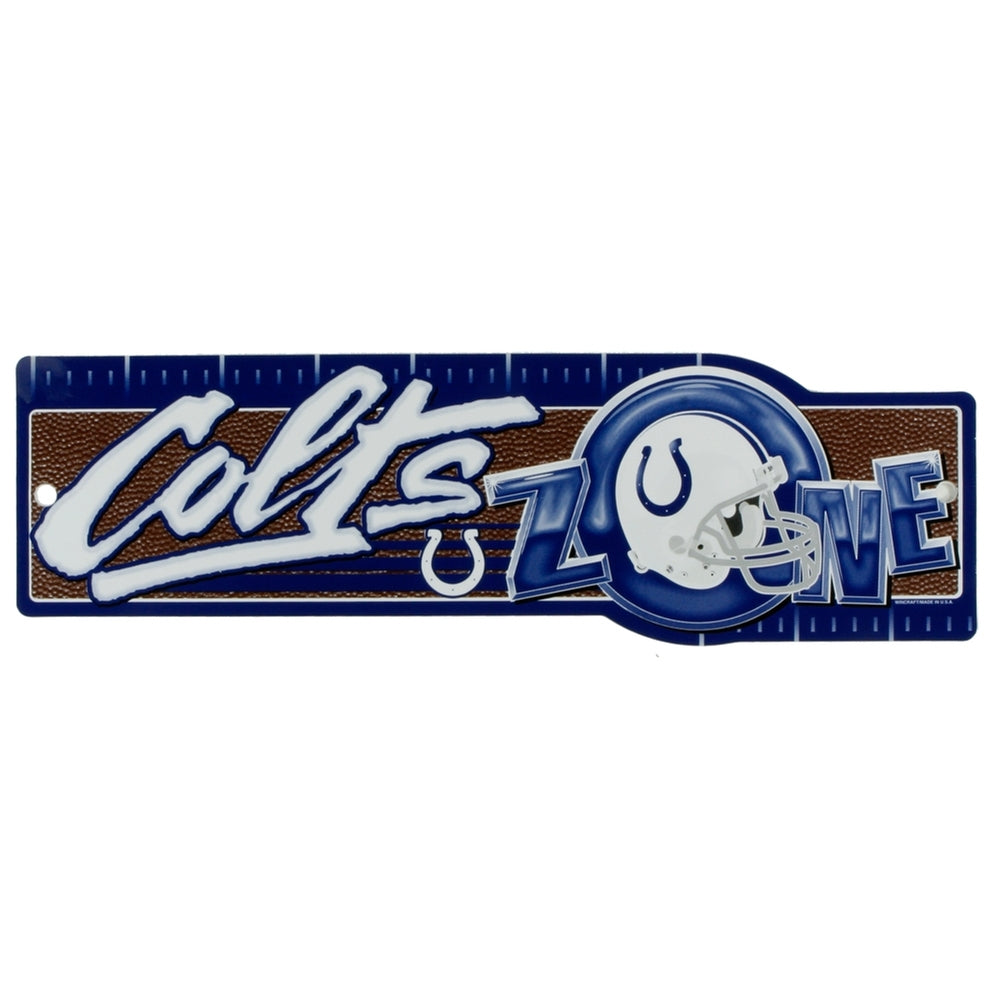 Indianapolis Colts - Colts Zone Street Sign Signs Old Glory OS Multi