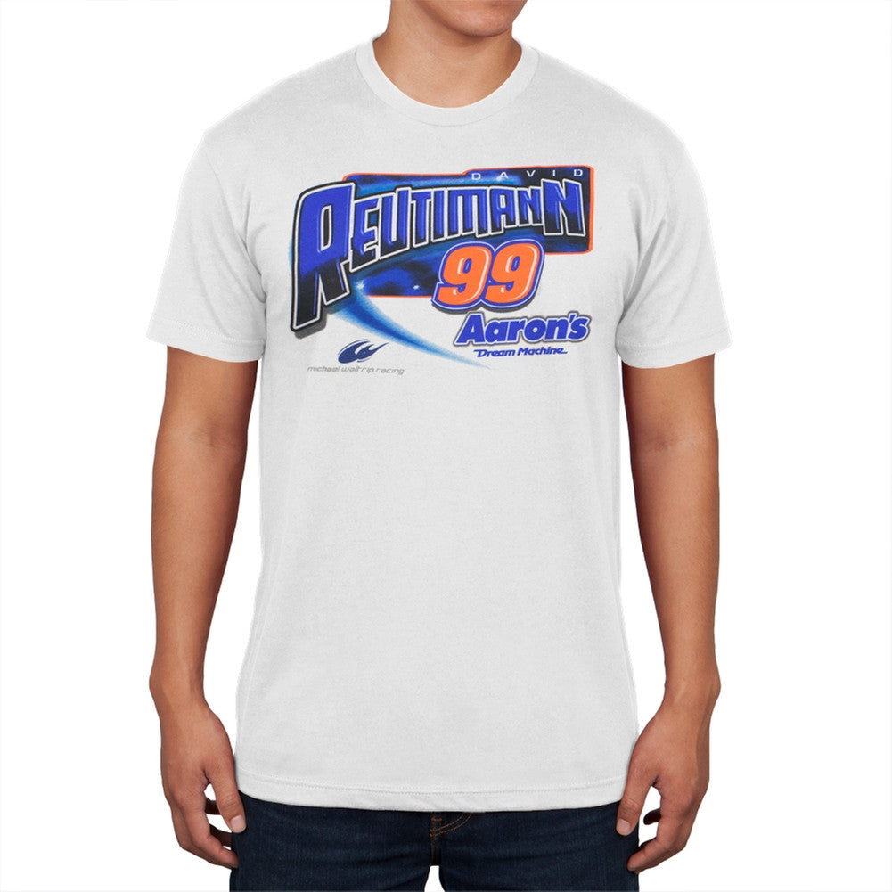 Nascar - Dave Reutimann Title Retro T-Shirt Men's T-Shirts Dave Reutimann