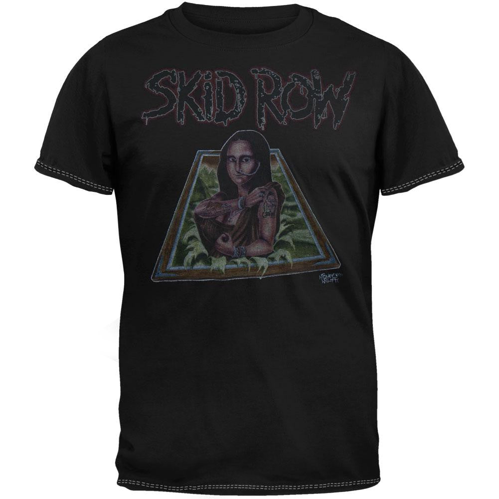 Skid Row - Mona Lisa T-Shirt Men's T-Shirts Skid Row MD Black