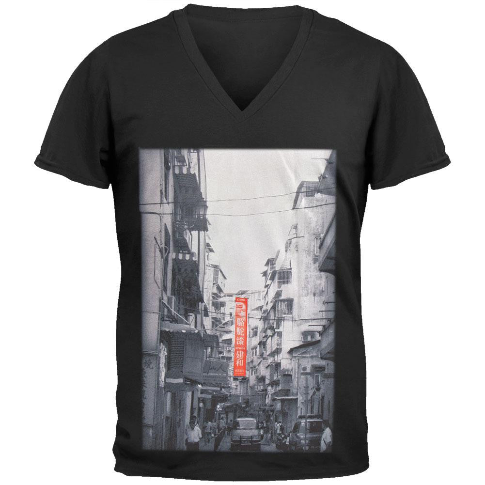 New Standard - Macau St Soft T-Shirt Men's T-Shirts New Standard LG Black