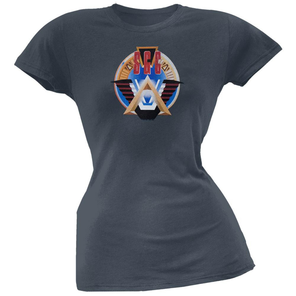 Stargate SG-1 - Logo Juniors T-Shirt Juniors T-Shirts Stargate SG-1 LG Blue