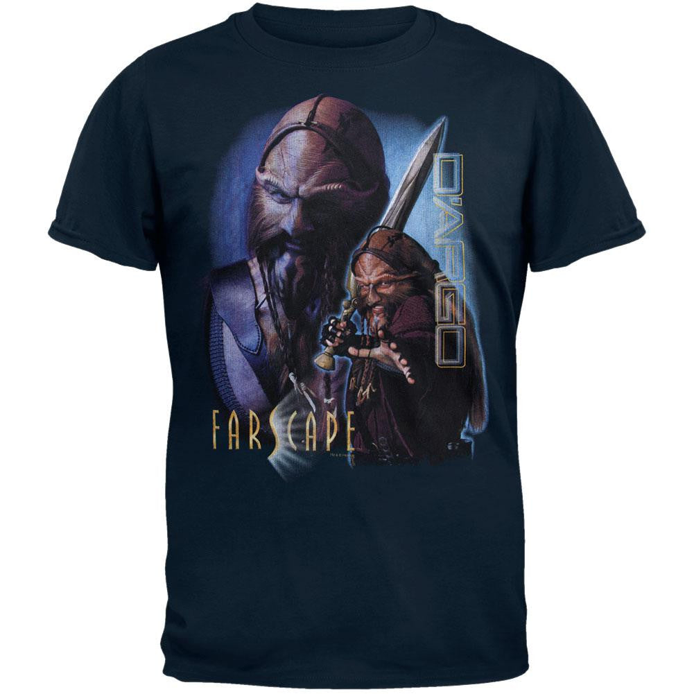 Farscape - D'Argo T-Shirt Men's T-Shirts Farscape SM Blue