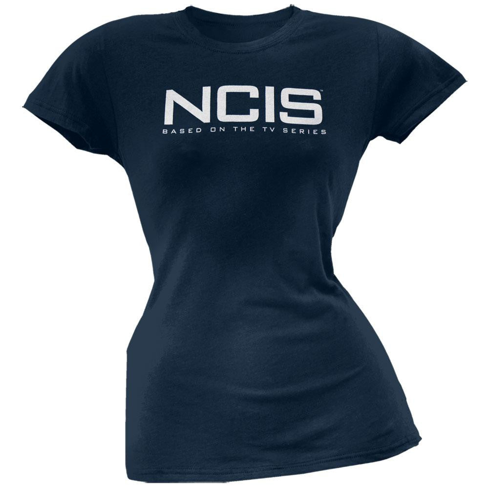 NCIS - Logo Juniors T-Shirt Juniors T-Shirts NCIS XL Blue