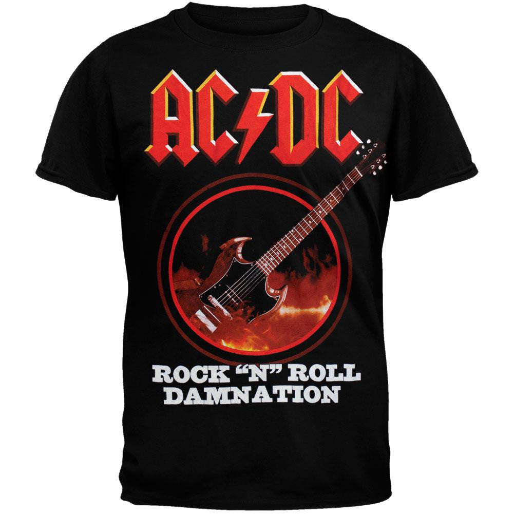 AC/DC - Damnation T-Shirt Men's T-Shirts AC/DC SM Black