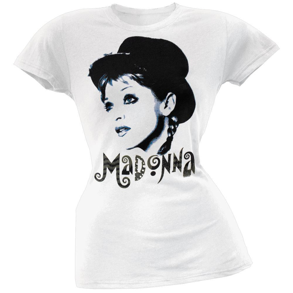 Madonna - Mime Juniors T-Shirt Juniors T-Shirts Madonna LG White