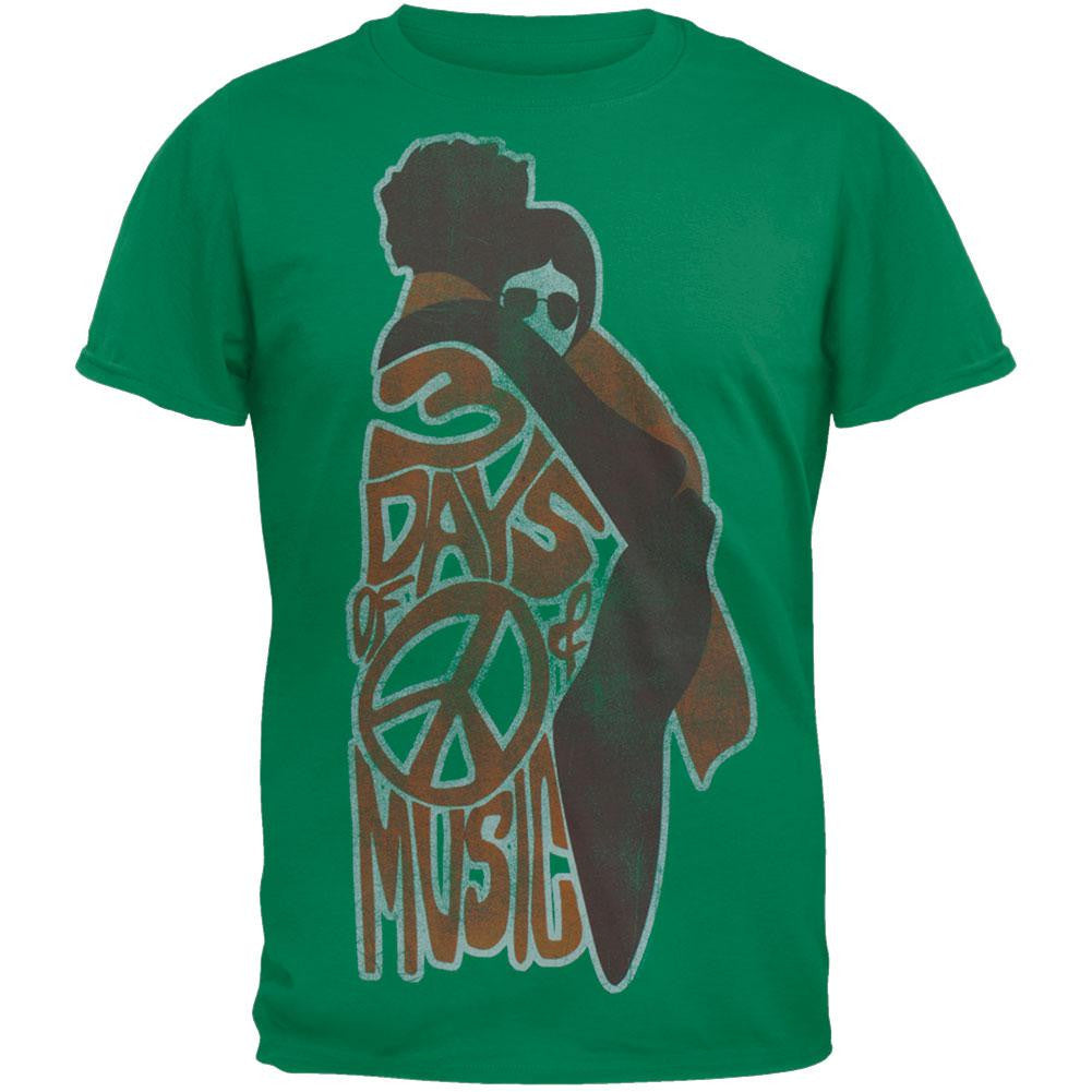 Woodstock - I Had A Woman T-Shirt Men's T-Shirts Woodstock 1969 2XL Green