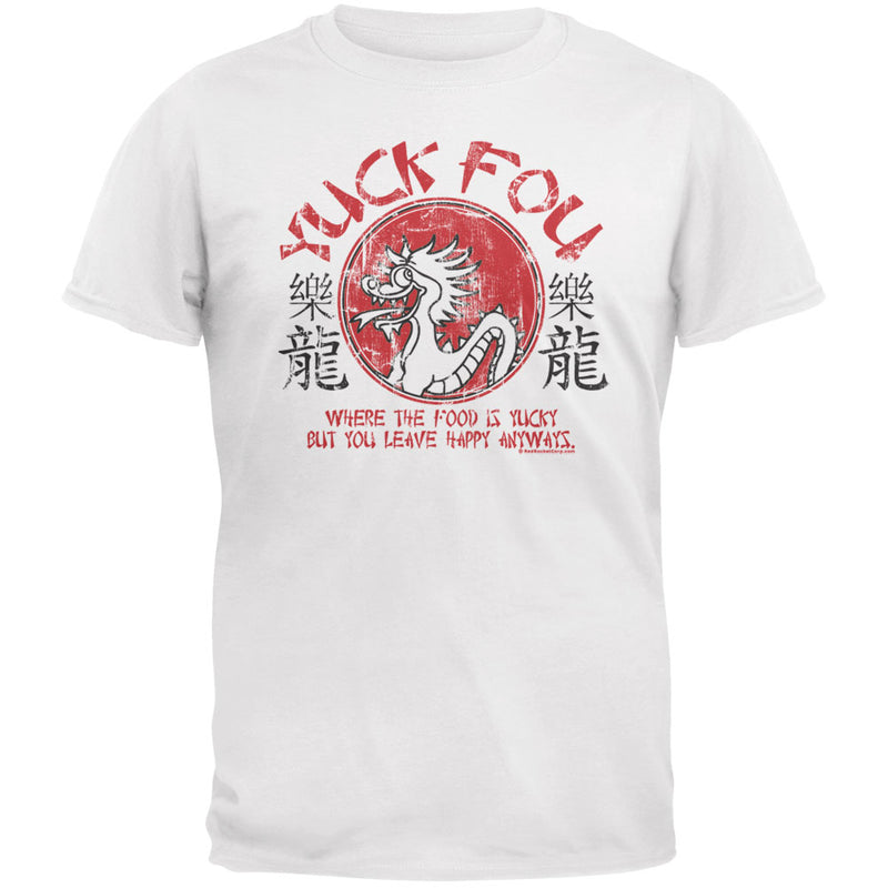 Yuk Fou T-Shirt Men's T-Shirts Old Glory 2XL White