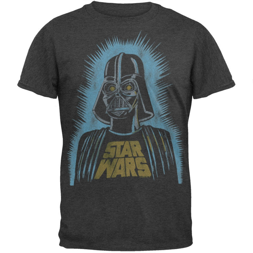 Star Wars - Darth Vader Soft T-Shirt Men's T-Shirts Star Wars SM Grey