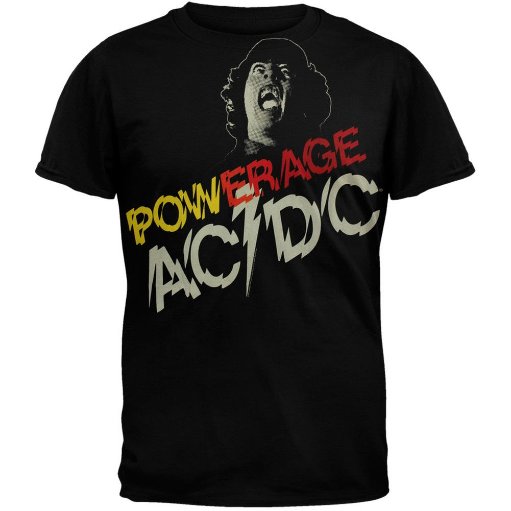 AC/DC - Powerage T-Shirt Men's T-Shirts AC/DC SM Black