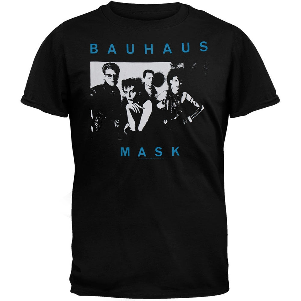 Bauhaus - Mask Soft T-Shirt Men's T-Shirts Bauhaus SM Black