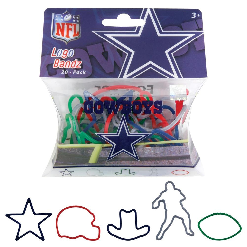 Dallas Cowboys - Icons Logo Bandz Silly Bandz Old Glory OS Multicoloured