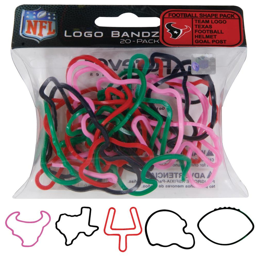 Houston Texans - Icons Logo Bandz Silly Bandz Old Glory OS Multi