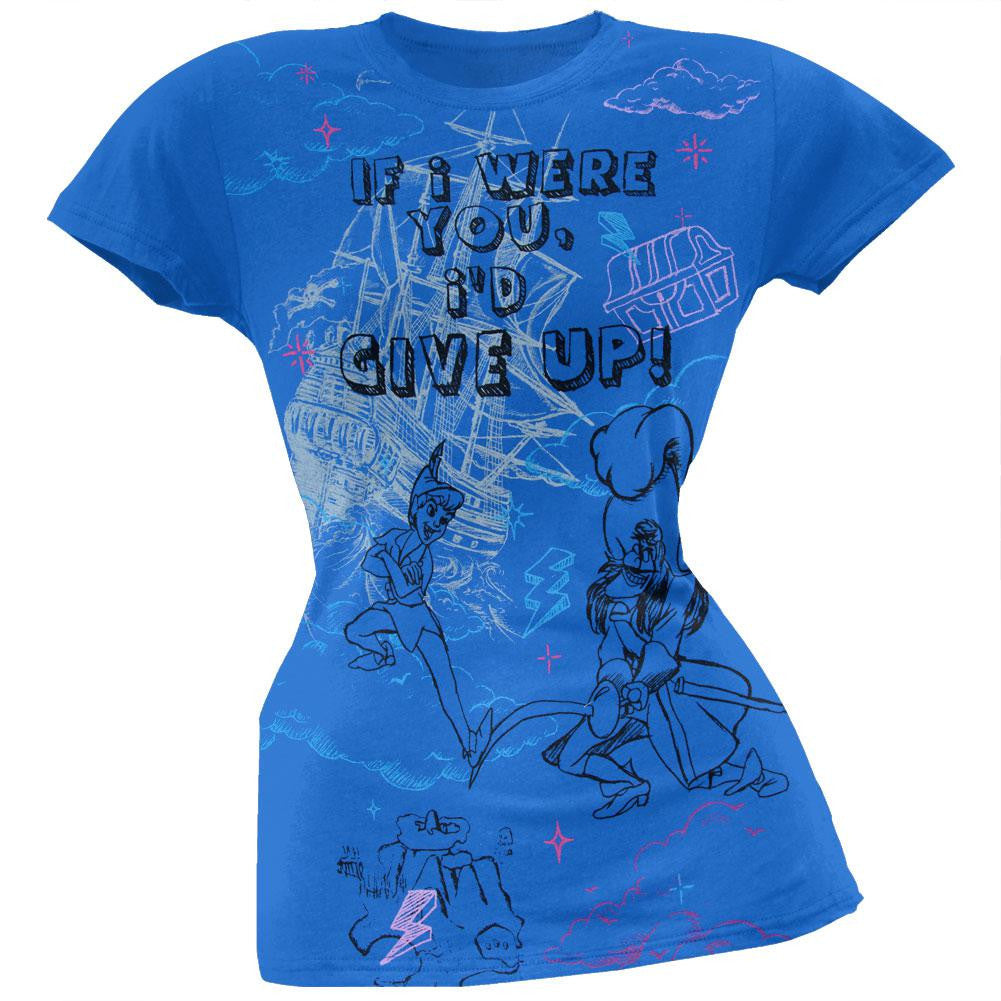 Peter Pan - If I Were You Juniors T-Shirt Juniors T-Shirts Peter Pan LG Blue
