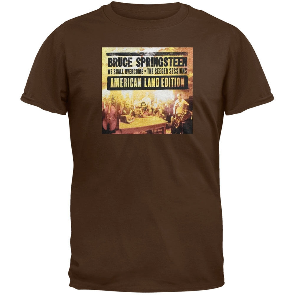 Bruce Springsteen - Land Edition T-Shirt Men's T-Shirts Bruce Springsteen SM Brown