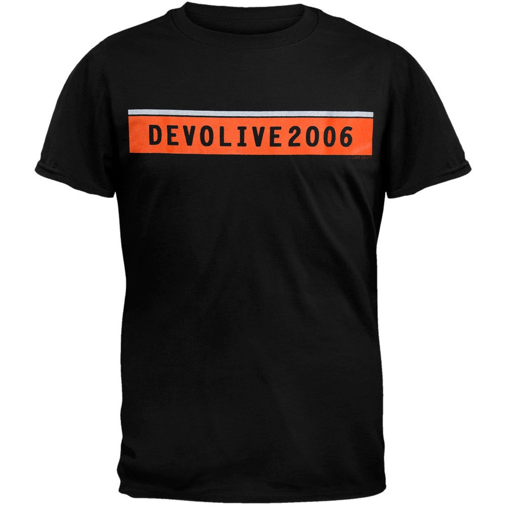 Devo - Live '06 T-Shirt Men's T-Shirts Devo SM Black