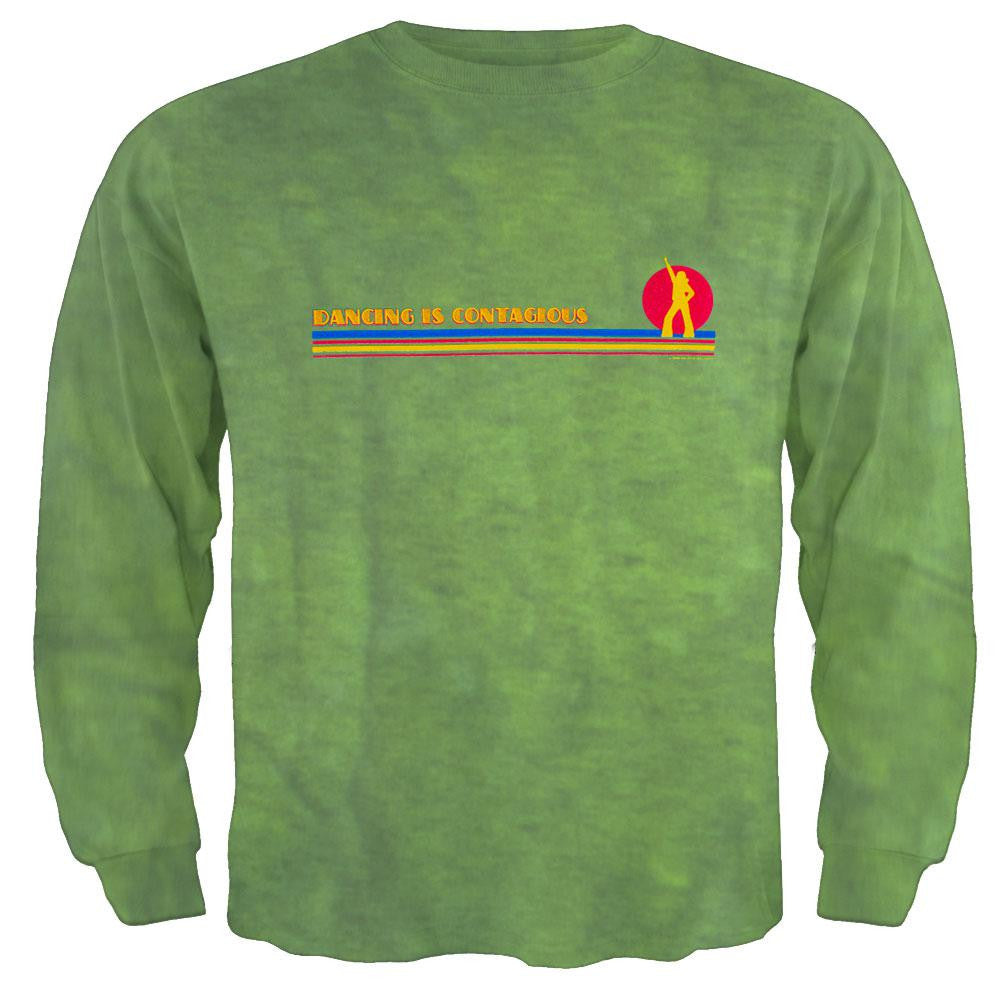 Little Hippie - Dancing Is Contagious Infant Long Sleeve T-Shirt Infant Long Sleeves Little Hippie 0-6M Green