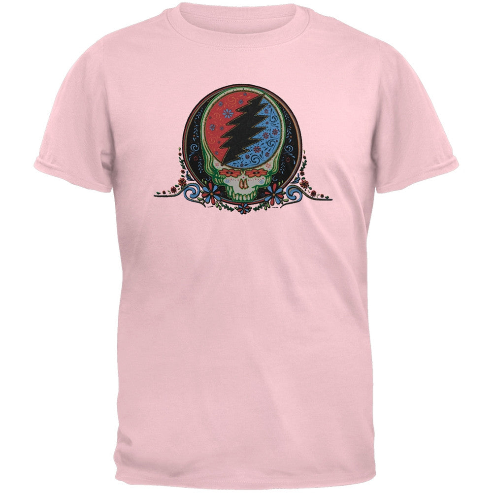 Grateful Dead - Calaveras Pink Youth T-Shirt Youth T-Shirts Grateful Dead MD Light Pink