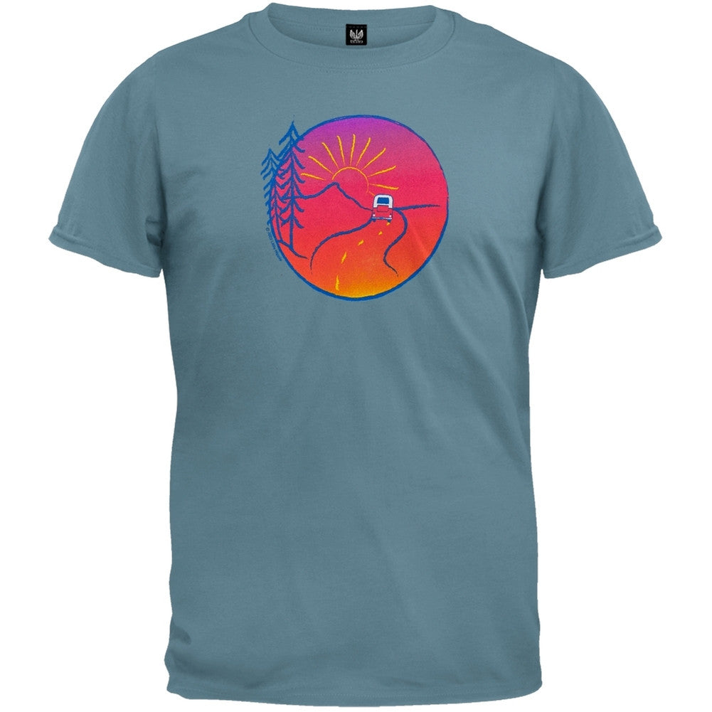 Little Hippie - On The Road T-Shirt Men's T-Shirts Little Hippie