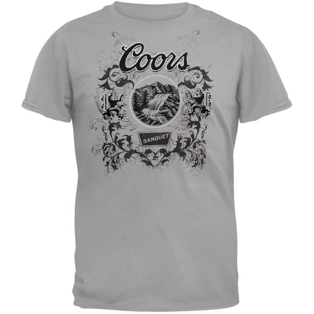 Coors - Fancy Beer T-Shirt Men's T-Shirts Coors 2XL Grey