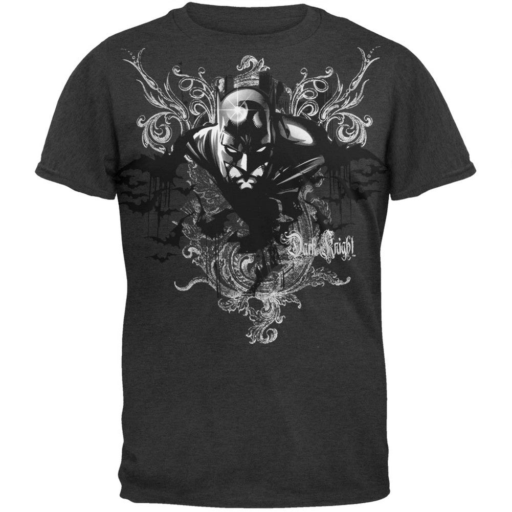 Batman - Baneful T-Shirt Men's T-Shirts Batman SM Grey
